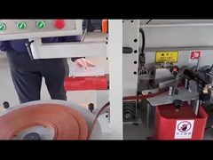 Αυτόματη ξύλινη μηχανή ζώνης ακρών πάχος 0,4 - 3mm