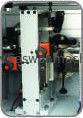 W80mm Trimmer ζώνης ακρών μηχανή, γραφείο κουζινών 15m/Min που κατασκευάζει τη μηχανή